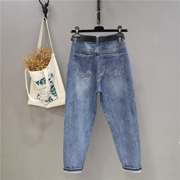 Model nou de blugi de dama cu buzunare in stil albastru-retro