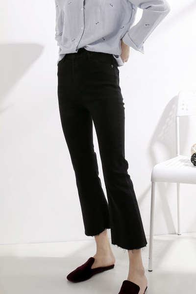 Čārlstonas sieviešu džinsi ar garumu 7/8