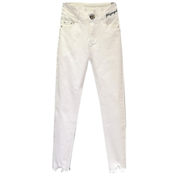 Νέο μοντέλο γυναικεία τζιν παντελόνι με σκισμένα τζιν μοτίβα