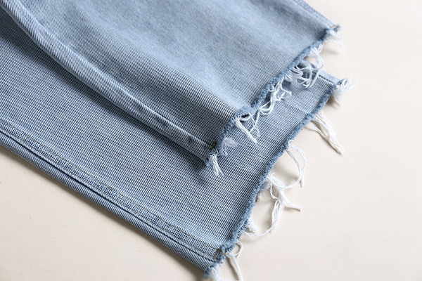 Blugi de dama model uni cu buzunar si talie inalta