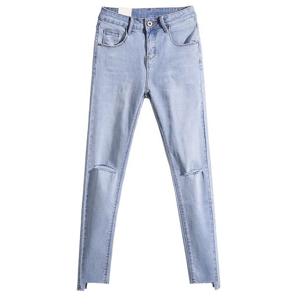 Jauns piegulošu džinsu modelis ar saplēstu efektu