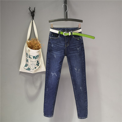 Model nou de blugi de dama Model Slim - cu talie inalta