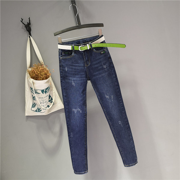 Model nou de blugi de dama Model Slim - cu talie inalta