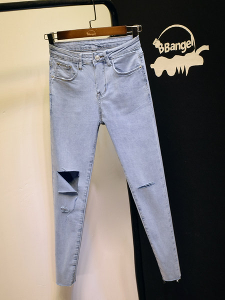 Model nou de blugi de dama de vara cu motive rupte