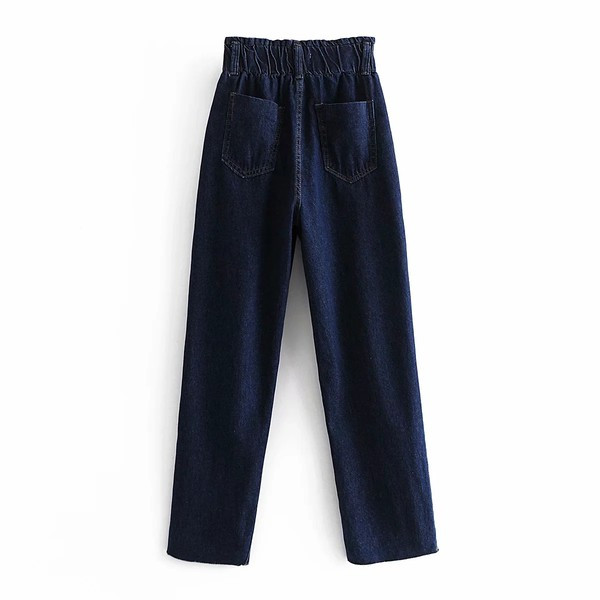 Μοντέρνο γυναικείο τζιν μοντέρνο μοντέλο paper bag