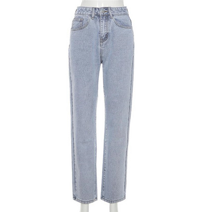 Μοντέρνο τζιν με έγχρωμη εκτύπωση