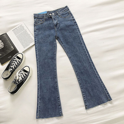 Čārlstonas sieviešu džinsi ar augstu vidukli