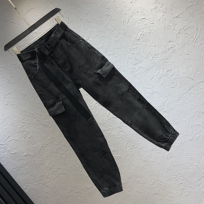 Model nou de blugi de dama cu buzunare laterale si curea