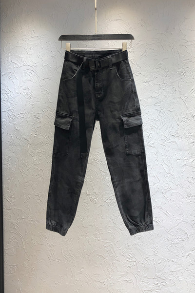 Model nou de blugi de dama cu buzunare laterale si curea