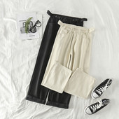 Blugi moderni de dama cu buzunare si nasturi