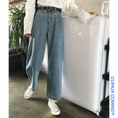 Pavasara plati džinsi sievietēm līdz potītes garumam