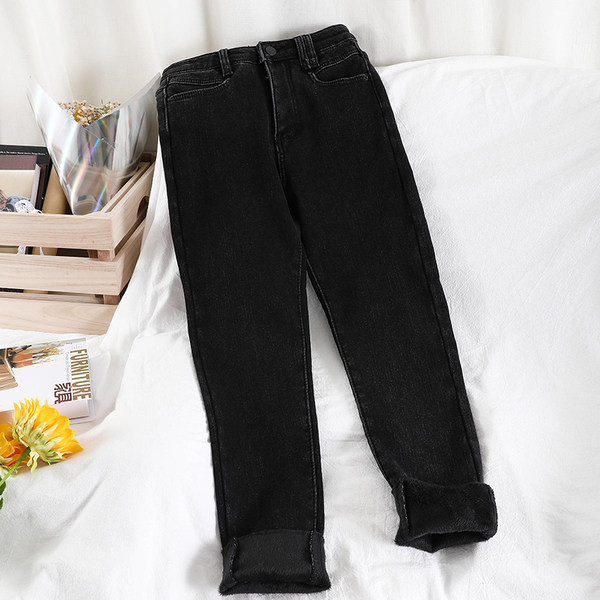 Retro modeļa sieviešu platie džinsi