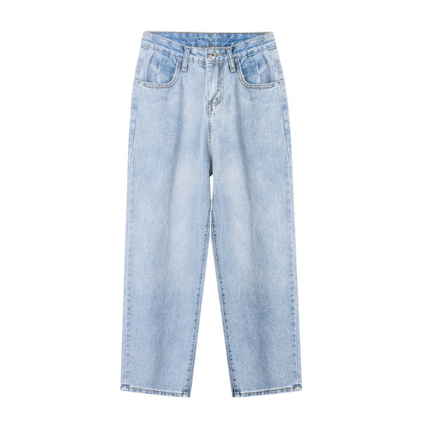 Pavasara ikdienas džinsu plats modelis