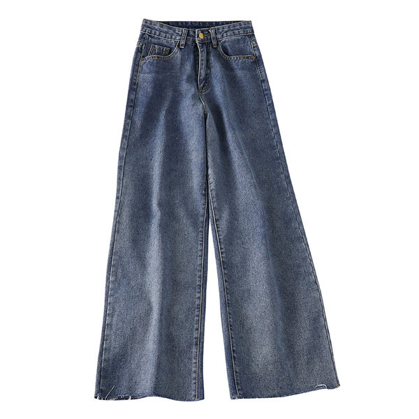 Sieviešu platie džinsi melnā un zilā krāsā