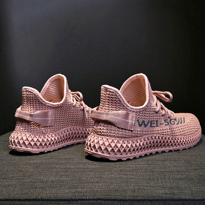 Adidași casual de damă cu inscripții și cravate