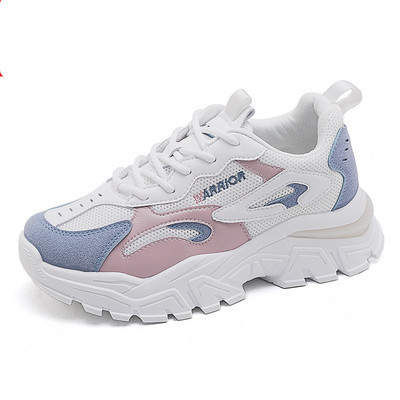 Γυναικεία αθλητικά  παπούτσια με σόλα από καουτσούκ και κορδόνια