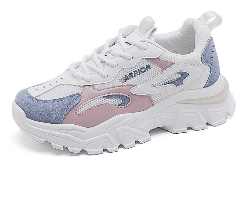 Γυναικεία σπορ και casual αθλητικά παπούτσια με πλέγμα