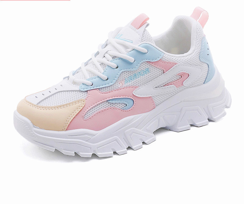 Γυναικεία σπορ και casual αθλητικά παπούτσια με πλέγμα