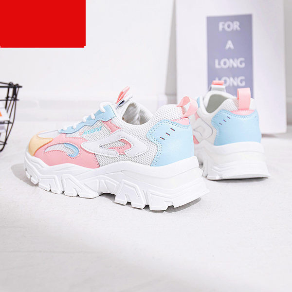 Model nou de adidași sport cu talpă aspră și șireturi - mai multe culori