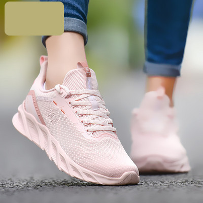 Tenisi dama plasa - respirabili cu sireturi