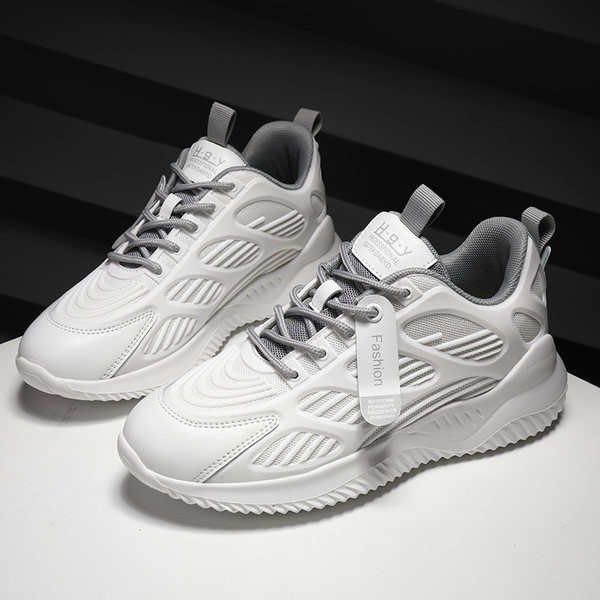 Γυναικεία μοντέρνα αθλητικά παπούτσια με κορδόνια και επίπεδη σόλα