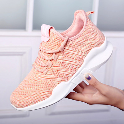 Αθλητικά γυναικεία αναπνεύσιμα παπούτσια με κορδόνια σε διάφορα μοντέλα