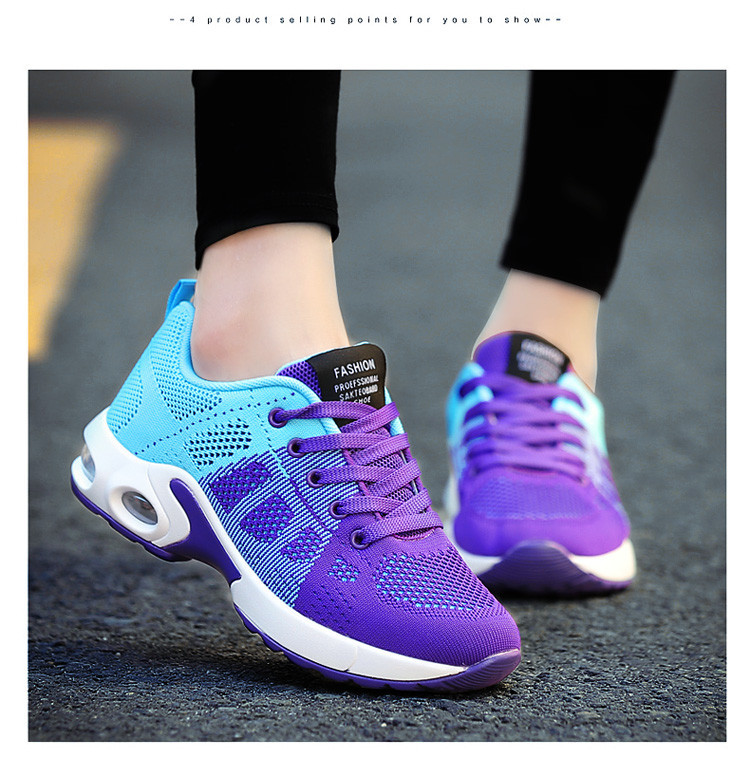 Αθλητικά γυναικεία αναπνεύσιμα  παπούτσια με κορδόνια σε διάφορα μοντέλα