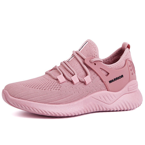 Γυναικεία αθλητικά αναπνεύσιμα παπούτσια με κορδόνια 
