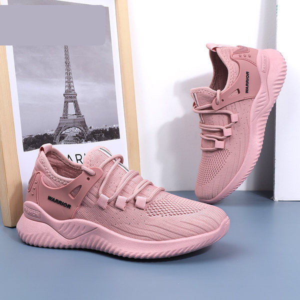 Γυναικεία αθλητικά αναπνεύσιμα παπούτσια με κορδόνια 