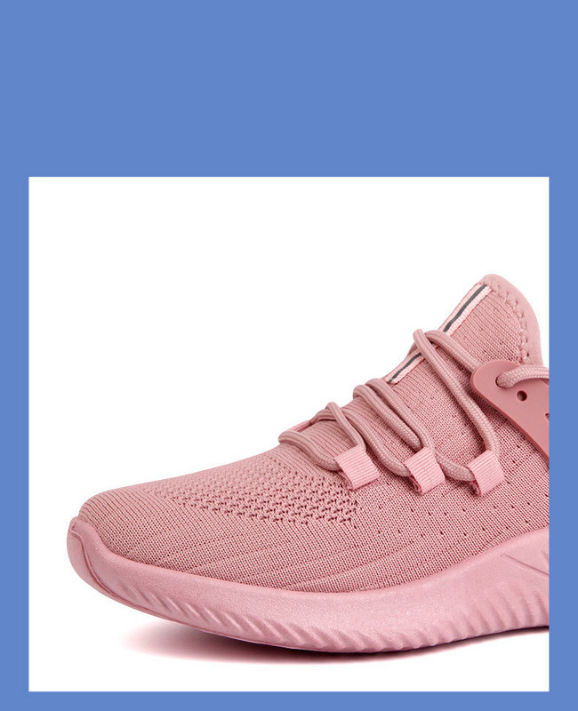 Γυναικεία αθλητικά αναπνεύσιμα παπούτσια με κορδόνια 