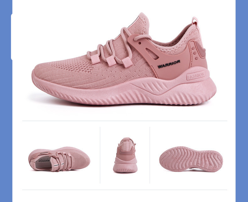 Γυναικεία αθλητικά αναπνεύσιμα παπούτσια με κορδόνια 