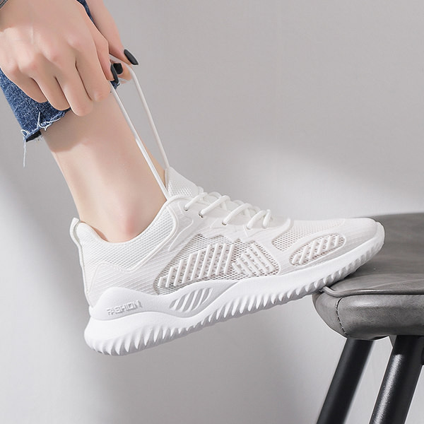 Γυναικεία casual αθλητικά παπούτσια με κορδόνια και επίπεδη σόλα σε διάφορα χρώματα