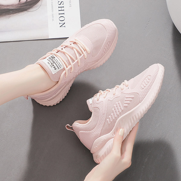 Γυναικεία casual αθλητικά παπούτσια με κορδόνια και επίπεδη σόλα σε διάφορα χρώματα