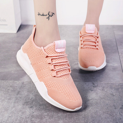 Tenisi dama respirabili cu sireturi - mai multe modele