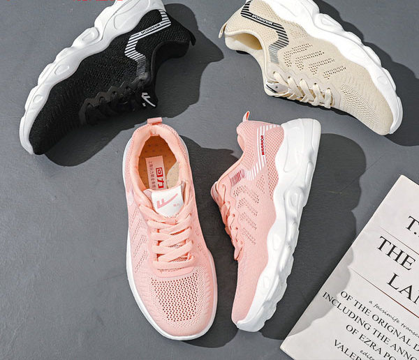 Tenisi casual dama plasa cu sireturi