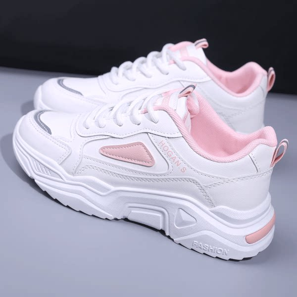 Tenisi dama din piele ecologica si sireturi