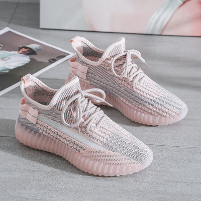 Tenisi de dama textile cu sireturi pentru zi cu zi si sport