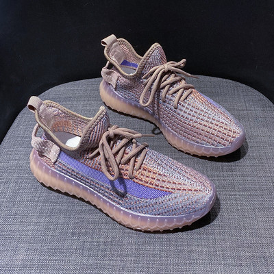 Tenisi de dama textile cu sireturi pentru zi cu zi si sport