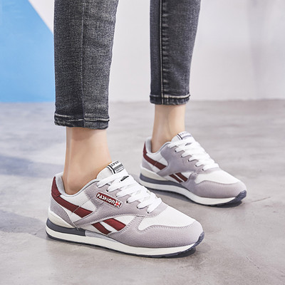 Νέο μοντέλο γυναικεία αθλητικά παπούτσια με επίπεδη σόλα και κορδόνια σε διάφορα χρώματα