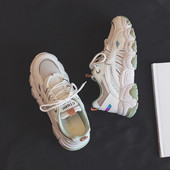 Jauns sieviešu kedu modelis ar šņorēm un rupju zoli divās krāsās