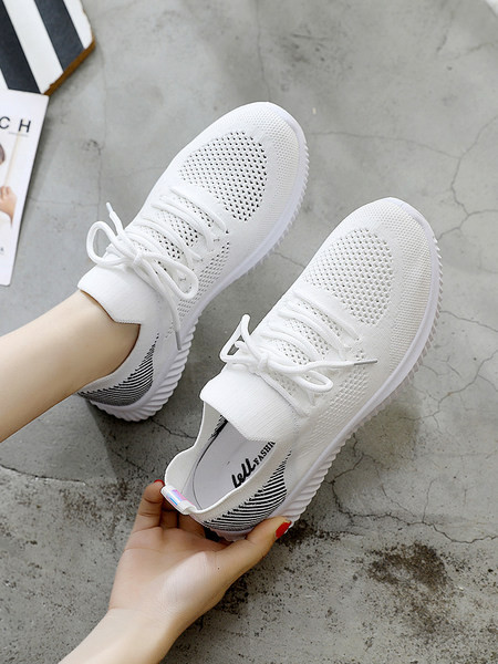 Νέο μοντέλο αθλητικά παπούτσια από ύφασμα και κορδόνια