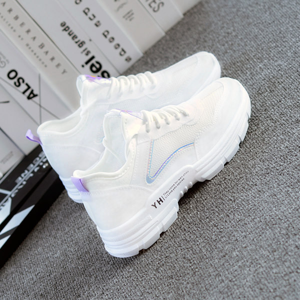 Νέο μοντέλο αθλητικά παπούτσια για γυναίκες από οικολογικό δέρμα και υφάσματα