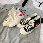 Γυναικεία casual αθλητικά παπούτσια με απλικέ και επίπεδη σόλα