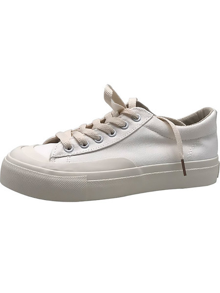 Γυναικεία casual αθλητικά παπούτσια με κορδόνια - σε δύο χρώματα