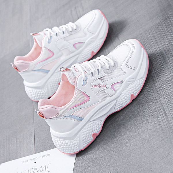 Νέο μοντέλο αθλητικά παπούτσια από δέρμα eco και ύφασμα 