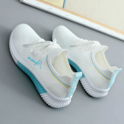 Καλοκαιρινά πάνινα παπούτσια με κορδόνια για γυναίκες