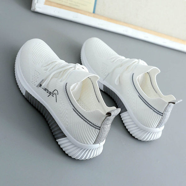 Καλοκαιρινά πάνινα παπούτσια με κορδόνια για γυναίκες