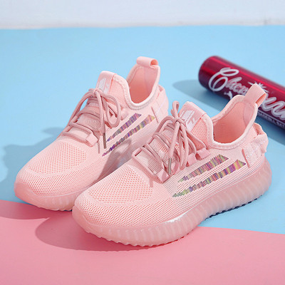 Ανοιξιάτικα γυναικεία αθλητικά αναπνεύσιμα παπούτσια με κορδόνια