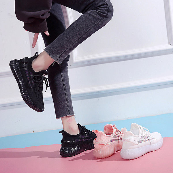 Ανοιξιάτικα γυναικεία αθλητικά αναπνεύσιμα παπούτσια με κορδόνια