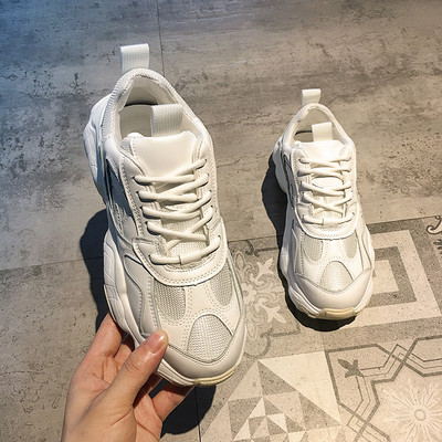 Γυναικεία αθλητικά παπούτσια  αναπνεύσιμα  με κορδόνια